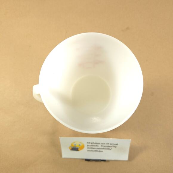 Vintage Tupperware Bundle #500 Mix-N-Store Measuring Pitcher 8 oz Measuring Cup - Picture 8 of 9